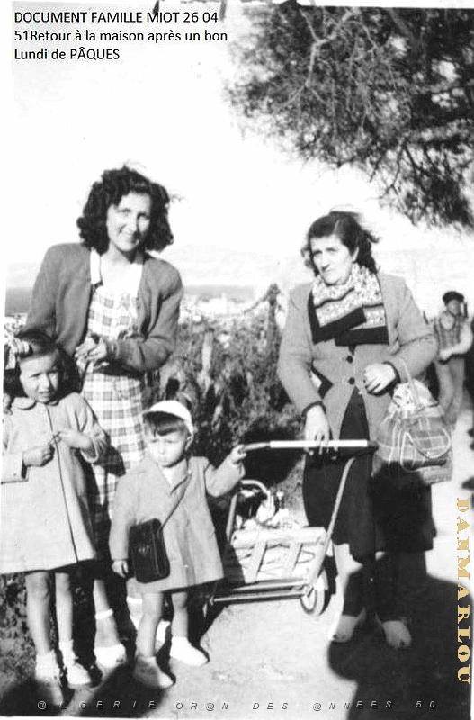 Oran- SDV- 5037- 1951 04 26 PAQUES A SANTA CRUZ ou AUX PLANTEURS. 3  .JPG